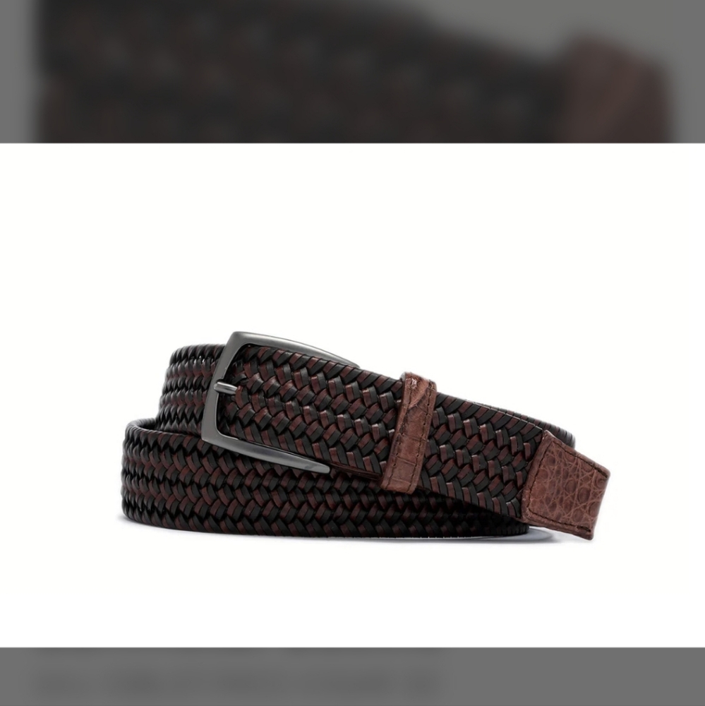 W. Kleinberg leather belt